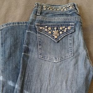 VENUS GODDESS FIT EMBELLISHED JEANS